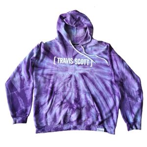 RARE Travis Scott Diamond Supply Co. Tie Dye Hoodie Sweater